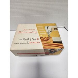 vintage‎ Singer Automatic Buttonholing attachment (Model 161829) for Touch & Sew